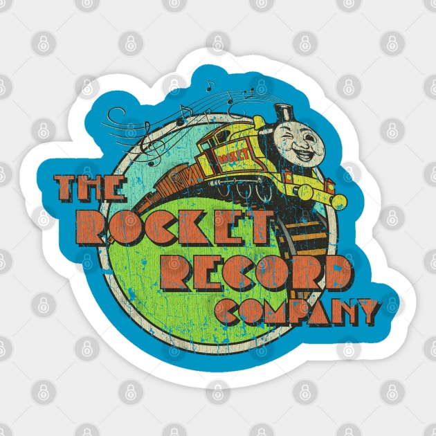 The Rocket Record Company 1973 Sticker by JCD666